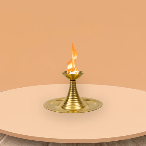 Brass Kapoor Burner Stand